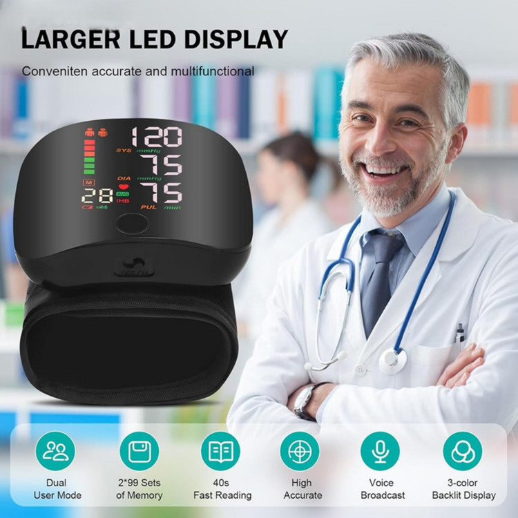 فشارسنج مچی سخنگو مدل Intelligent BP