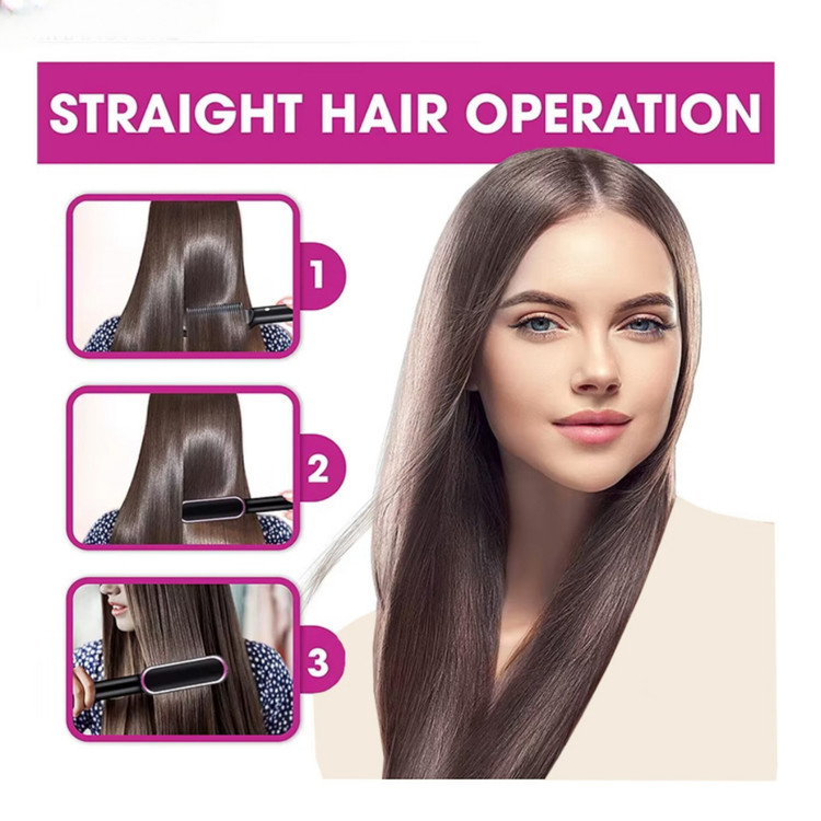 برس حرارتی صاف کننده مو Straight Comb