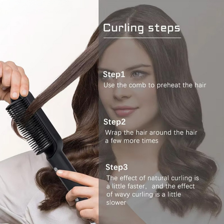 برس حرارتی صاف کننده مو Straight Comb