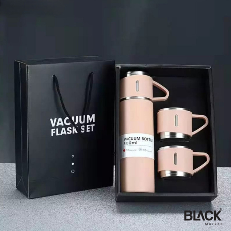فلاسک لاکچری VACUUM (سه لیوان)
