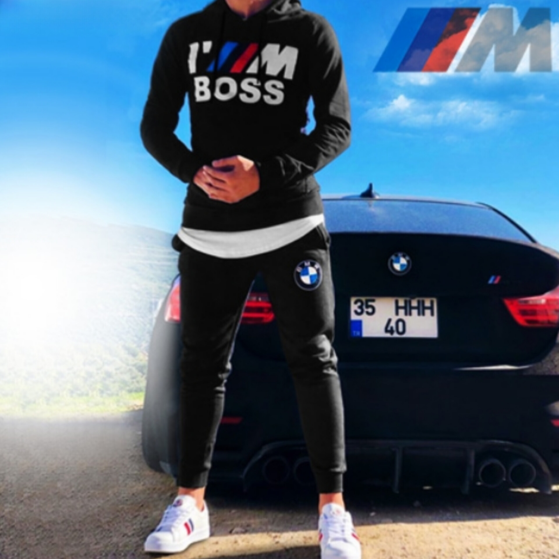 خرید ست سوئیشرت و شلوار BMW